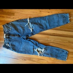 A&F curve love jeans